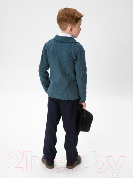 Изображение товара Жакет детский Amarobaby Pure Love School / AB-OD21-PLS2001/11-134 (серый, р-р 128-134)