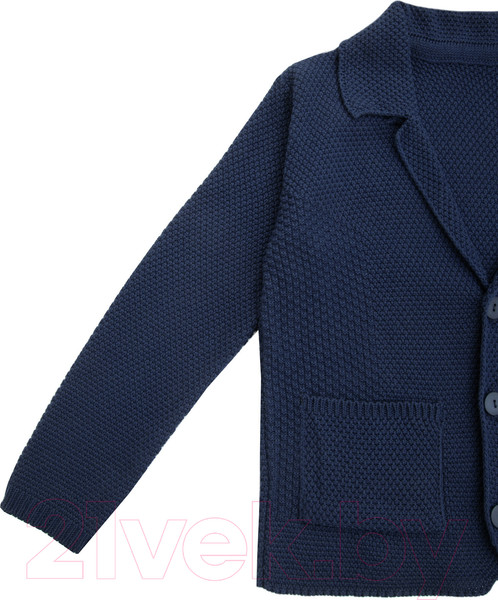 Изображение товара Жакет детский Amarobaby Pure Love School / AB-OD21-PLS2001/20-122 (синий, р-р 116-122)