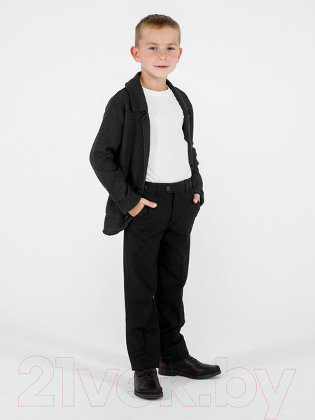 Изображение товара Жакет детский Amarobaby Pure Love School / AB-OD21-PLS2001/09-122 (черный, р-р 116-122)