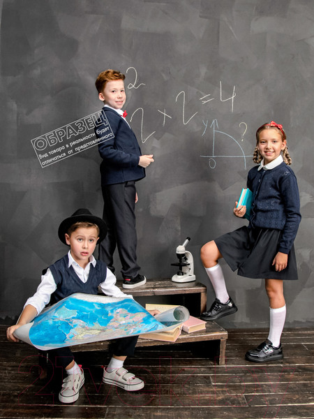 Изображение товара Жакет детский Amarobaby Pure Love School / AB-OD21-PLS2001/09-122 (черный, р-р 116-122)