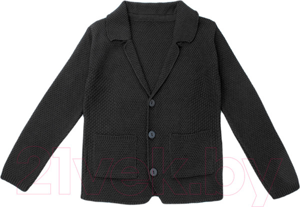 Изображение товара Жакет детский Amarobaby Pure Love School / AB-OD21-PLS2001/09-122 (черный, р-р 116-122)