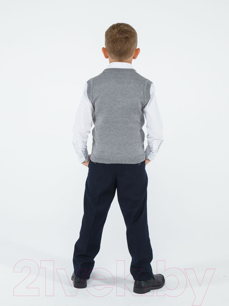 Изображение товара Жилет детский Amarobaby Pure Love School / AB-OD21-PLS1001/11-140 (серый, р. 140)