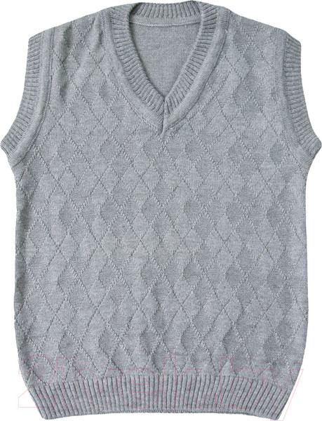 Изображение товара Жилет детский Amarobaby Pure Love School / AB-OD21-PLS1001/11-140 (серый, р. 140)