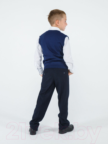 Изображение товара Жилет детский Amarobaby Pure Love School / AB-OD21-PLS1001/20-128 (синий, р. 128)