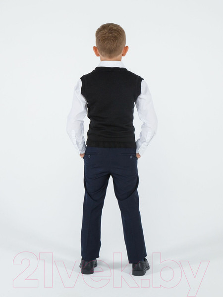 Изображение товара Жилет детский Amarobaby Pure Love School / AB-OD21-PLS1001/09-134 (черный, р. 134)