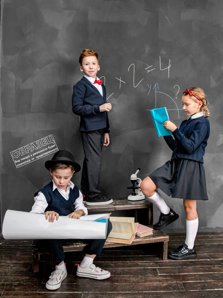 Изображение товара Жилет детский Amarobaby Pure Love School / AB-OD21-PLS1001/09-134 (черный, р. 134)