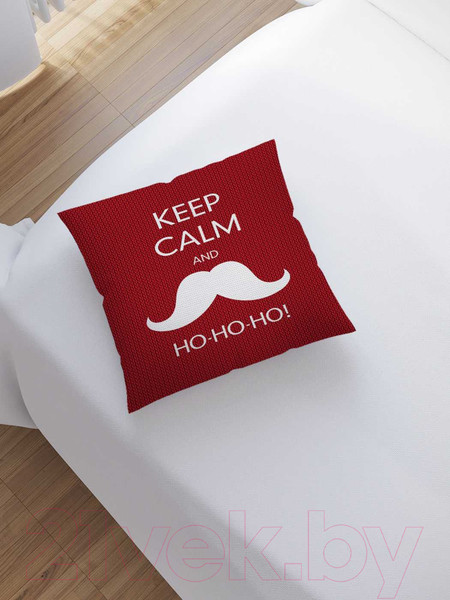 Изображение товара Наволочка декоративная JoyArty Хо-хо-хо / sl_54190V1