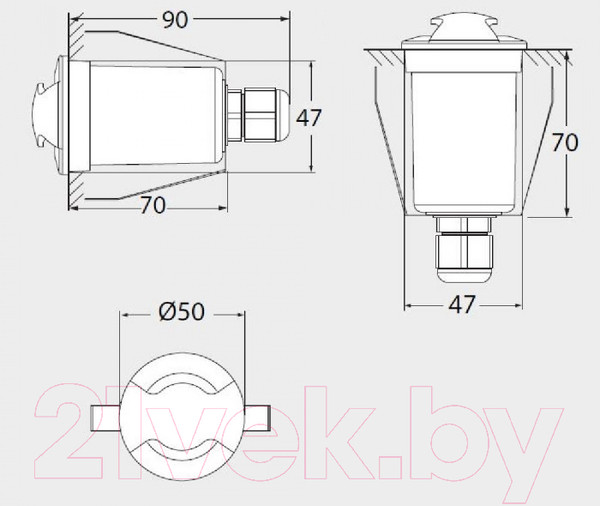 Изображение товара Светильник уличный Fumagalli Teresa 2L2.000.000.AXZ1L