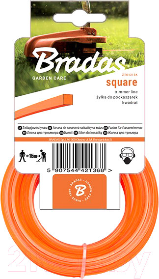 Изображение товара Леска для триммера Bradas Trimmer / ZTK2015K (квадрат)