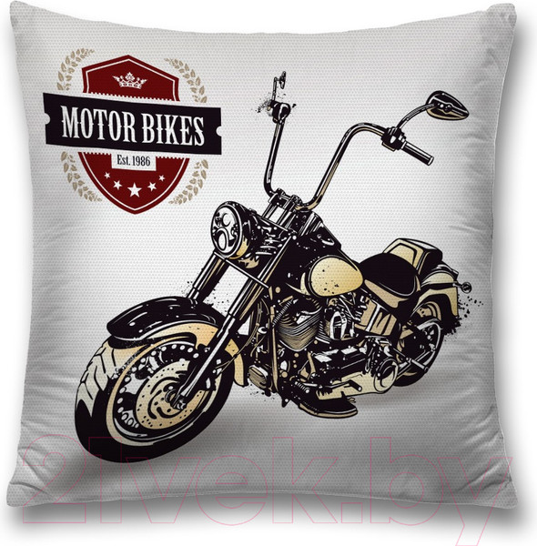 Изображение товара Наволочка декоративная JoyArty Новые мотоциклы / sl_17782
