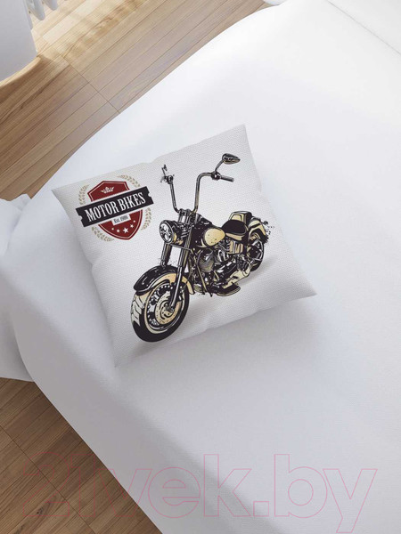 Изображение товара Наволочка декоративная JoyArty Новые мотоциклы / sl_17782