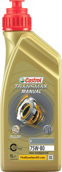 Изображение товара Трансмиссионное масло Castrol Transmax Manual V 75W80 / 15D7F9 (1л)