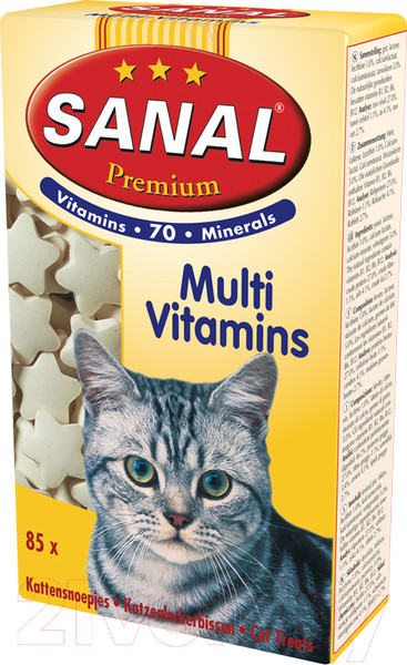 Изображение товара Витамины для животных Sanal Премиум / SC3700 (85 таблеток)