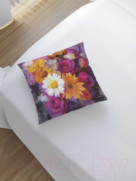 Изображение товара Наволочка декоративная JoyArty Осенний букет / sl_9132