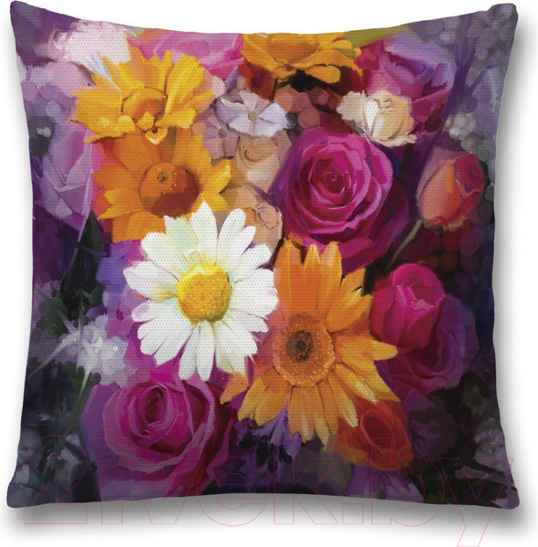 Изображение товара Наволочка декоративная JoyArty Осенний букет / sl_9132
