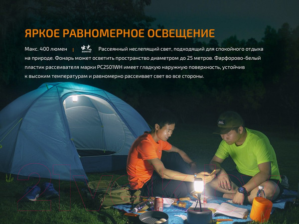 Изображение товара Фонарь Fenix Light CL26RB (красный)