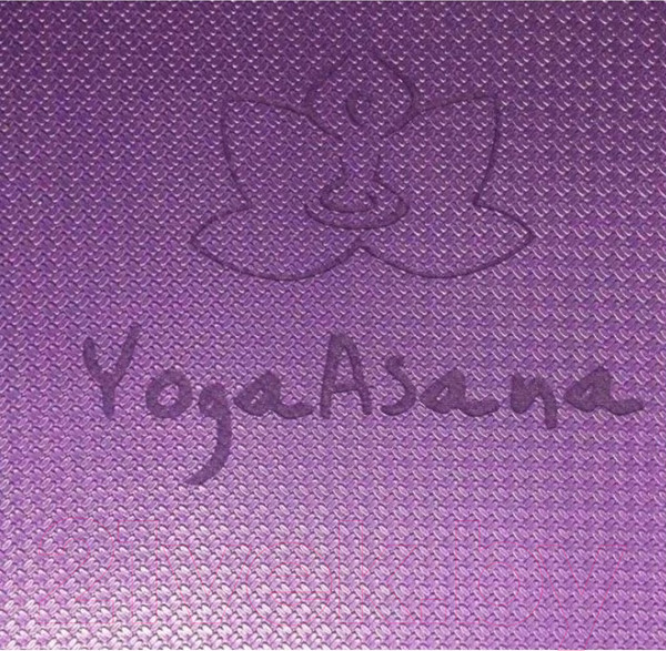 Изображение товара Коврик для йоги и фитнеса Isolon Yoga Asana (180x60x0.4см, фиолетовый)