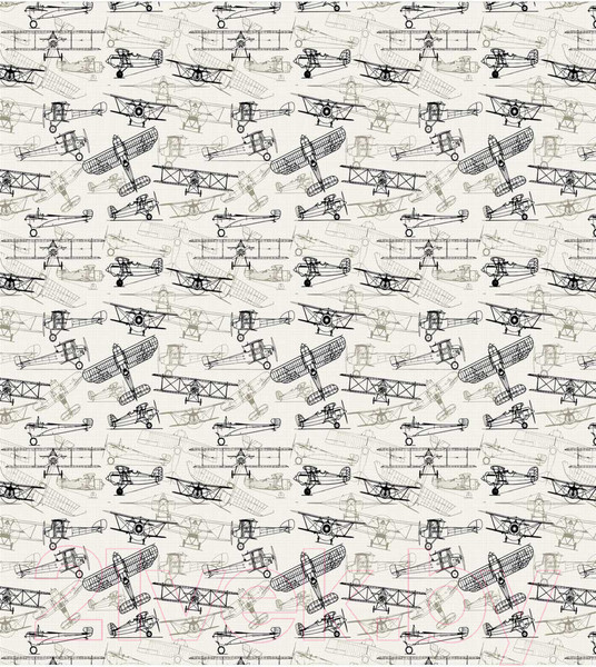 Изображение товара Наволочка декоративная JoyArty Чертежи самолетов / sl_53394