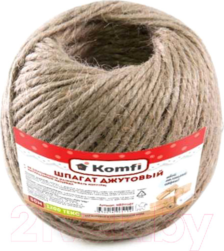 Изображение товара Шпагат хозяйственный Komfi HRD050T/60 (50м)