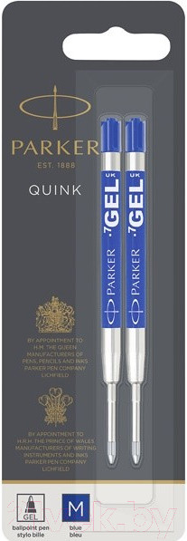 Изображение товара Набор гелевых стержней Parker Gel M 1950364 (2шт, синий)