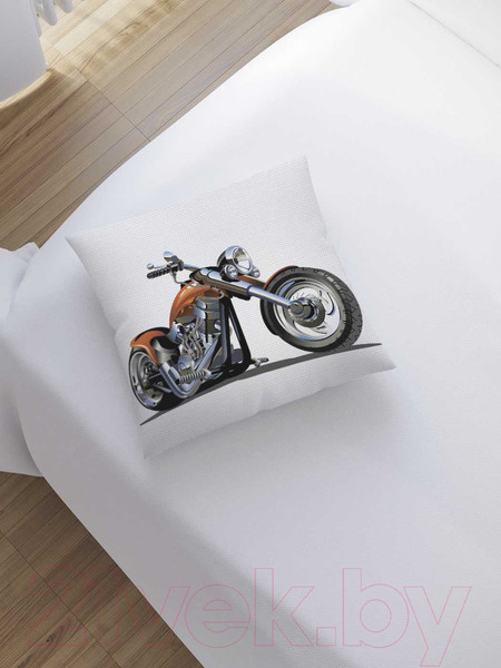 Изображение товара Наволочка декоративная JoyArty Низкий байк / sl_17779