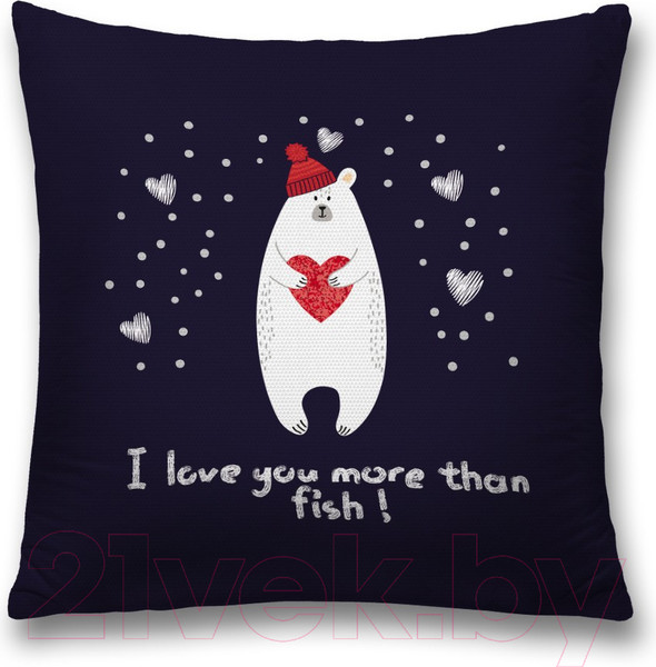 Изображение товара Наволочка декоративная JoyArty Романтик Михалыч / sl_91997