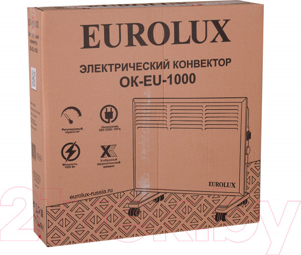 Изображение товара Конвектор EUROLUX ОК-EU-1000 (67/4/24)