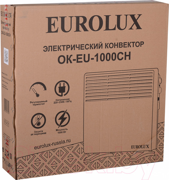 Изображение товара Конвектор EUROLUX ОК-EU-1000CH (67/4/31)