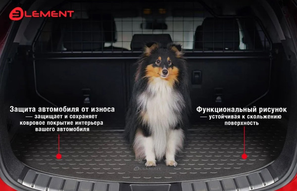 Изображение товара Коврик для багажника ELEMENT E400250E1 для Lada Granta