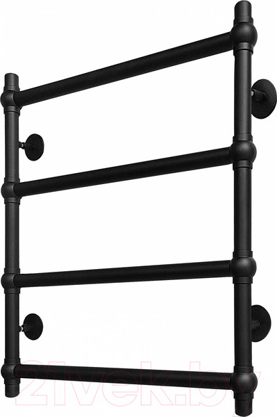 Изображение товара Полотенцесушитель водяной Fincopper FCR 63x50 Ral 9005 (нижнее подключение, черный)