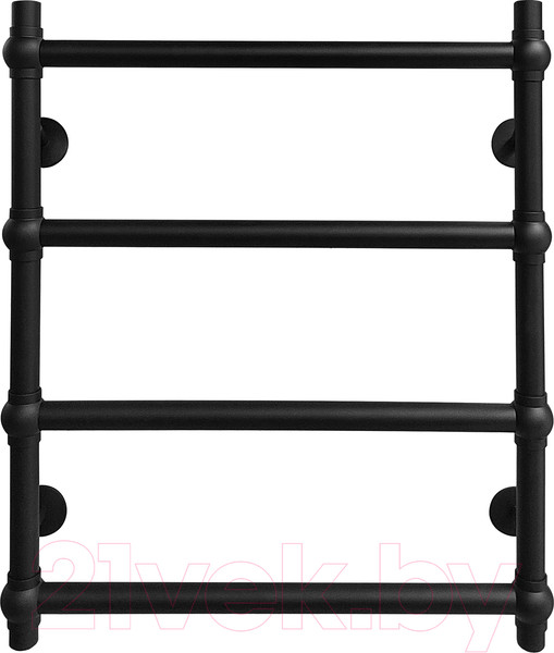 Изображение товара Полотенцесушитель водяной Fincopper FCR 63x50 Ral 9005 (нижнее подключение, черный)