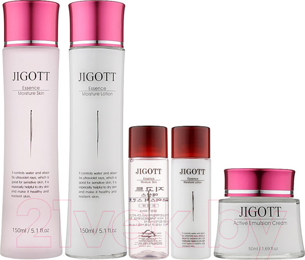 Изображение товара Набор косметики для лица Jigott Essence Moisture Skin Care 3set