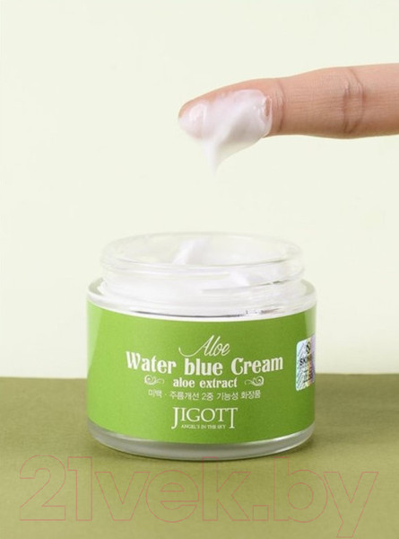 Изображение товара Крем для лица Jigott Aloe Water Blue Cream (70мл)