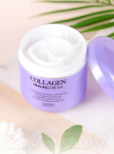 Изображение товара Крем для лица Jigott Collagen Healing Cream (100мл)