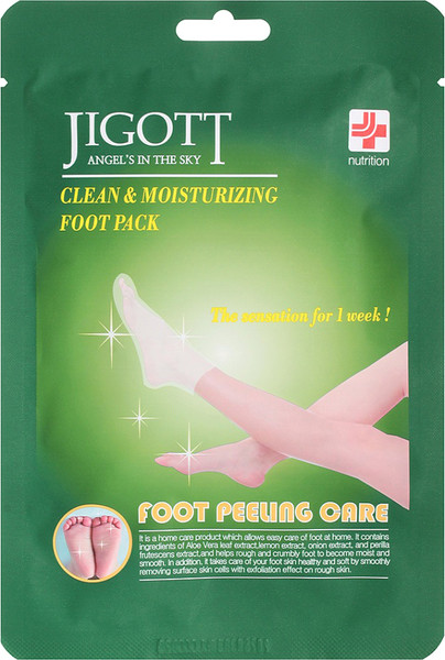 Изображение товара Носки для педикюра Jigott Clean & Moisturizing Foot Pack (15г)