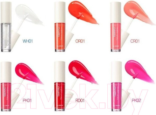 Изображение товара Блеск для губ The Saem Saemmul Serum Lipgloss WH01 (4.5мл)