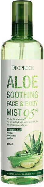 Изображение товара Спрей для лица Deoproce Soothing Face & Body Mist 95% (410мл)