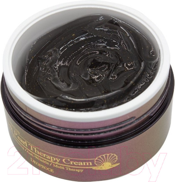Изображение товара Крем для лица Deoproce Black Pearl Therapy Cream  (100мл)