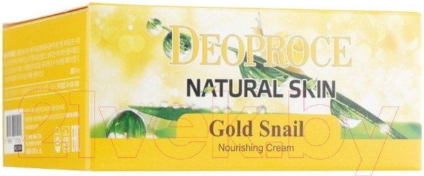 Изображение товара Крем для лица Deoproce Natural Skin Gold Snail Nourishing  (100г)
