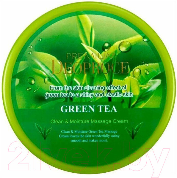 Изображение товара Крем для лица Deoproce Premium Deoproce Clean & Moisture Green Tea Massage Cream (300г)