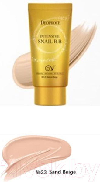 Изображение товара BB-крем Deoproce Intensive Snail BB тон № 23 бежевый (50мл)