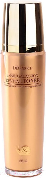 Изображение товара Тонер для лица Deoproce Snail Galac-Tox Revital Toner (130мл)