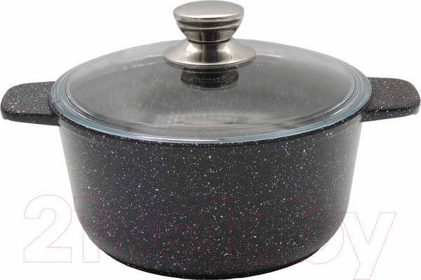 Кастрюля Виктория Гранит АЛА 4.0л (G08 4.0G)