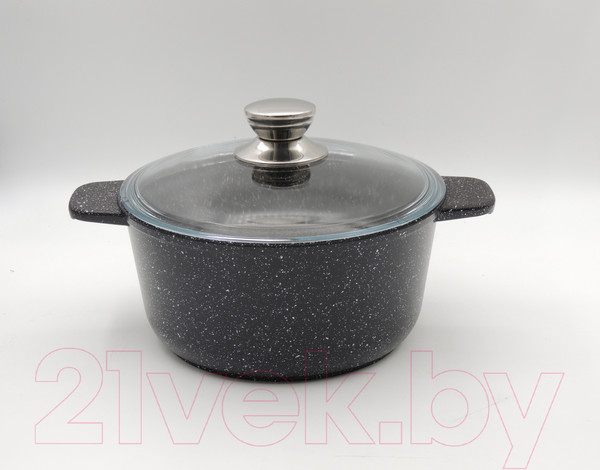 Изображение товара Кастрюля Виктория Гранит АЛА 4.0л (G08 4.0G)