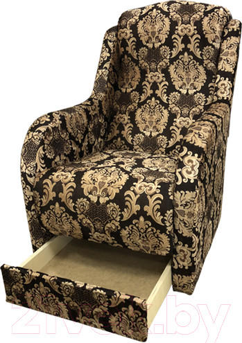 Изображение товара Кресло мягкое Асмана Дачник-1 (велюр вензель)