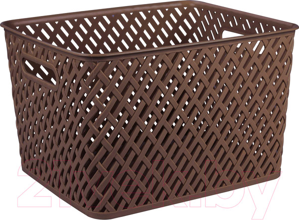 Изображение товара Корзина Альтернатива Плетенка 35х29х22.5 / М3490 (коричневый)