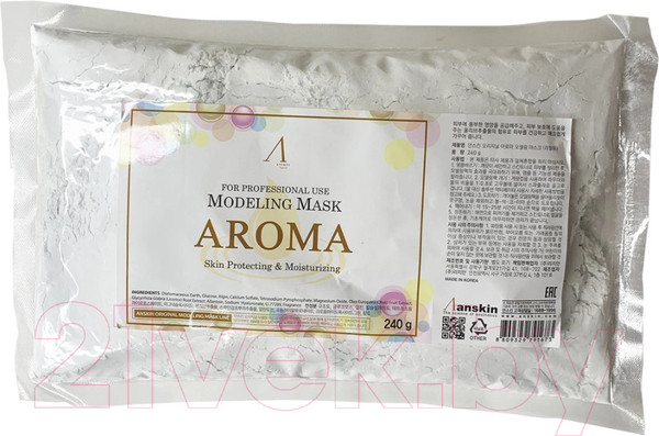 Изображение товара Маска для лица альгинатная Anskin Original Aroma Modeling Mask антивозрастная (240г)
