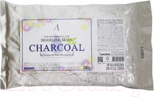 Изображение товара Маска для лица альгинатная Anskin Original Charcoal Modeling Mask (240г)