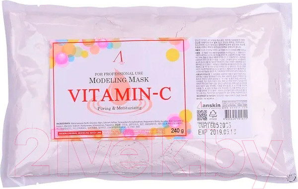 Изображение товара Маска для лица альгинатная Anskin Original Vitamin-C Modeling Mask альгинатная (240г)