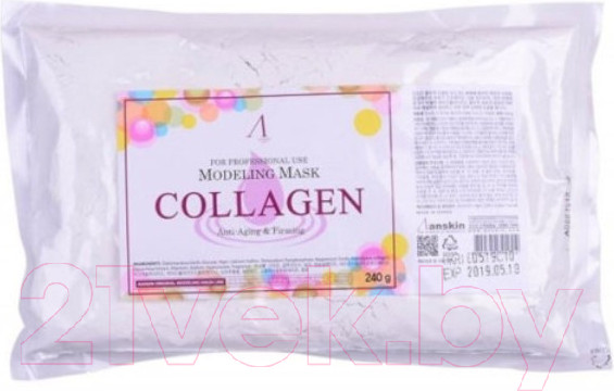 Изображение товара Маска для лица альгинатная Anskin Original Collagen Modeling Mask (240г)